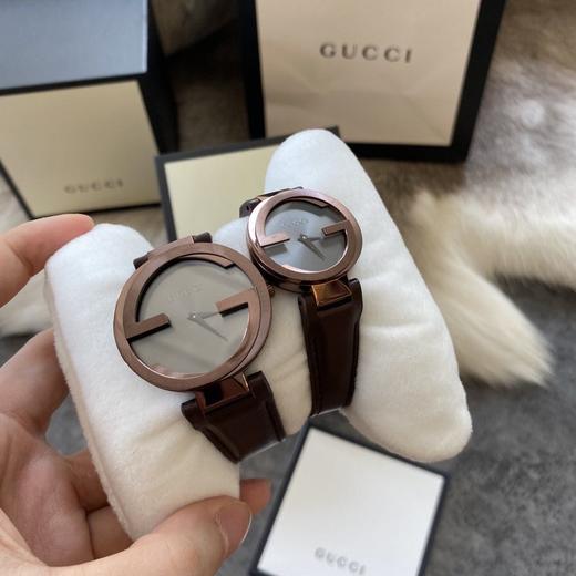 Gucci小牛皮 女款双G手表 商品图10