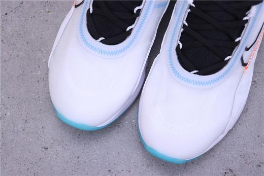 MAX2090跑步鞋系列 】耐克/NIKE 耐克MAX2090气垫跑鞋 白黑 荧光黄 商品图5