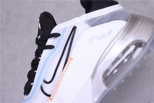 MAX2090跑步鞋系列 】耐克/NIKE 耐克MAX2090气垫跑鞋 白黑 荧光黄 商品图4