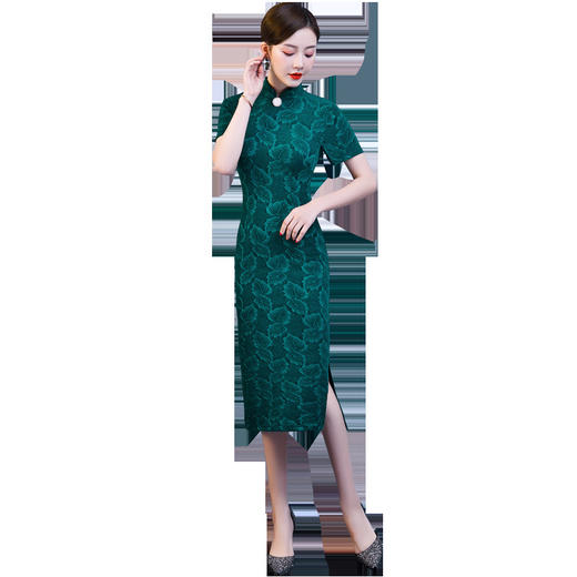 MQ-QP1420夏装改良版旗袍裙TZF 商品图4