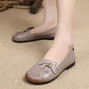 OL-8708新款民族风真皮女式休闲软底平底妈妈鞋 商品缩略图2