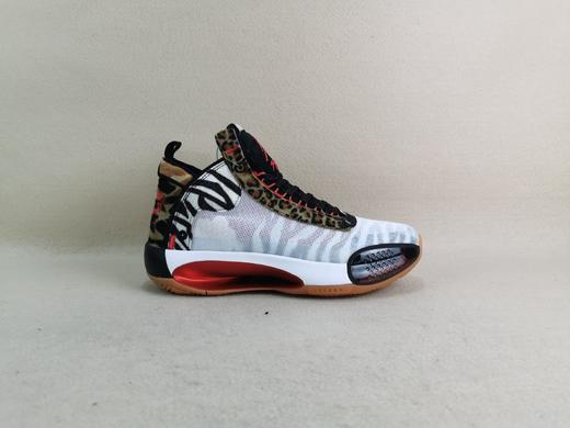 乔丹34代 aj34 货号：DA-4451-900 动物园联名 豹纹 前后掌带气垫 实战篮球鞋 ❕❕ 鞋码：40-46带半码 商品图0