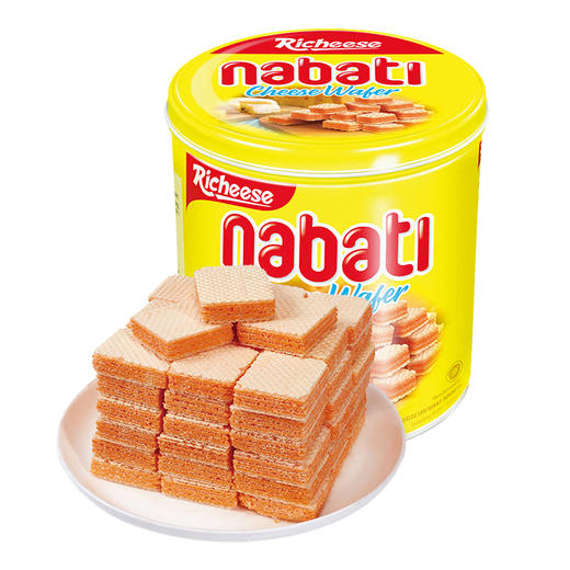 丽芝士纳宝帝奶酪味威化饼干（350g/罐） 商品图0