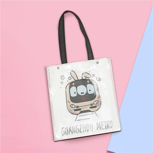 一、二、三号线双层透明挽肩袋 商品图5