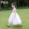 pureshare 女童连衣裙夏新款蓬蓬纱宝宝公主裙子-粉色桃心礼服裙 商品缩略图0