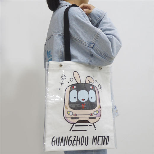 一、二、三号线双层透明挽肩袋 商品图2