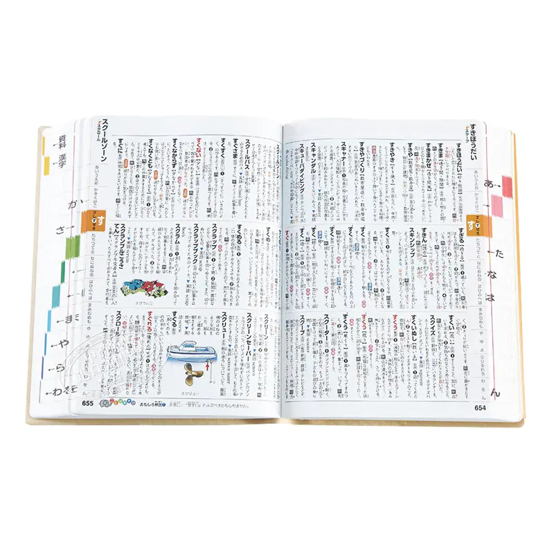 中商原版 新彩虹小学国语辞典第6版小型版全彩日文原版新レインボー小学国語辞典改訂第6版小型版