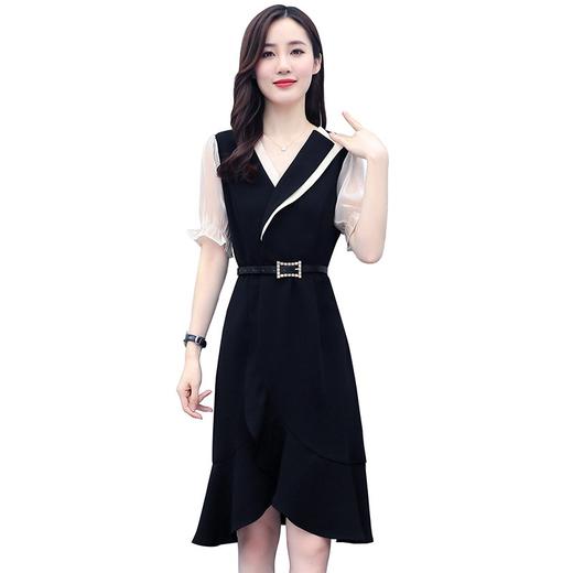 YRH-法式新款收腰显瘦鱼尾裙名媛气质裙子 商品图4