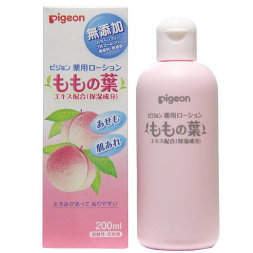 现货   日本贝亲桃子水保湿防痱子液体婴儿痱子新生儿宝宝祛痱止痒200ml，浙江发货 商品图0