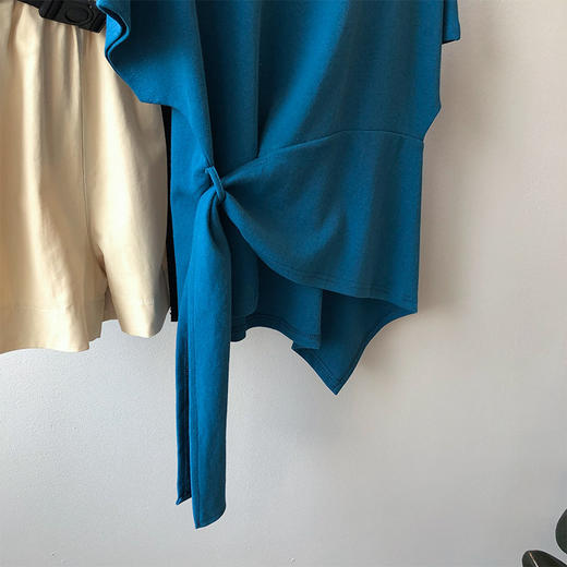 YS-7959新款心机短袖设计感小众打底衫百搭t恤上衣 商品图3