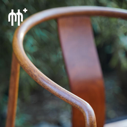 大简|实竹素圈椅现代简约新中式单椅子檀竹太师椅禅意空间围椅 商品图1
