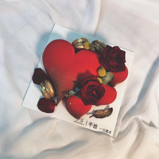 鲜花心形慕斯 商品图2