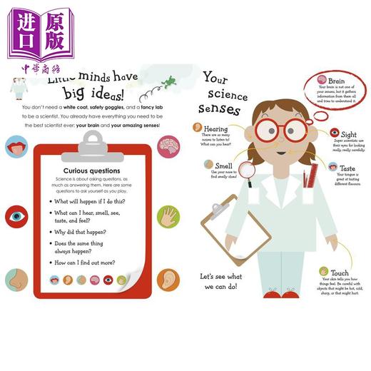 【中商原版】DK看看我是科学家 Look I’m a Scientist 儿童生活科普百科带插图文学 获奖书籍 精装 英文原版 7-12岁 商品图3