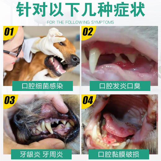 可鲁 口腔喷剂口腔护理 口炎 溃疡 猫/犬专用/通用 商品图3