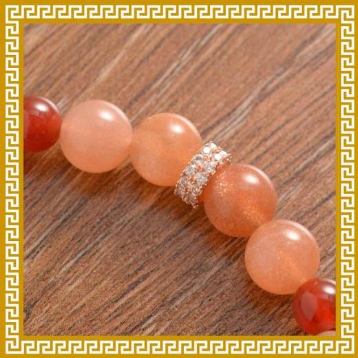 麦玲玲老师【红日玛瑙手串】 商品图1