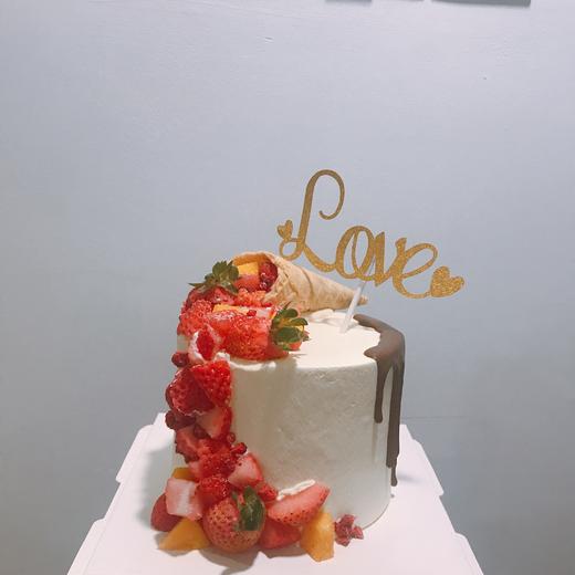 狮子家-ins简约生日蛋糕 纪念日蛋糕 聚会 仪式感必备 商品图0