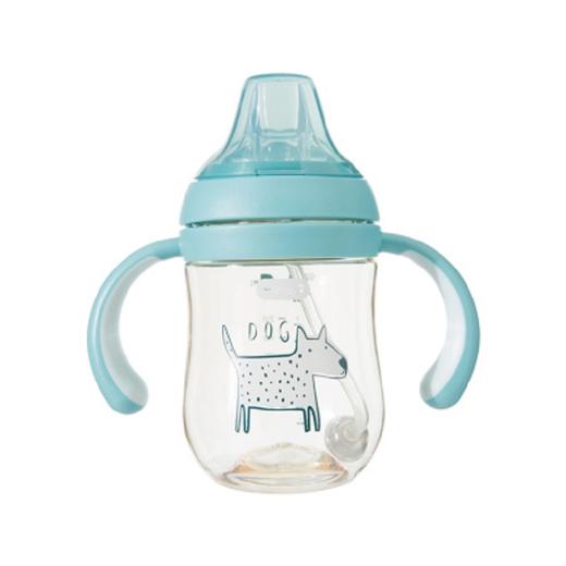 美国dexbaby宝宝吸管学饮杯鸭嘴杯 PPUS水杯260ml  两色可选JPY带授权招加盟代理 商品图0