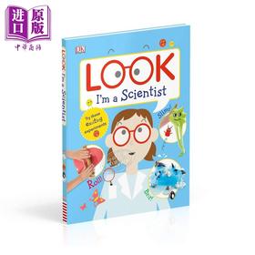 【中商原版】DK看看我是科学家 Look I’m a Scientist 儿童生活科普百科带插图文学 获奖书籍 精装 英文原版 7-12岁
