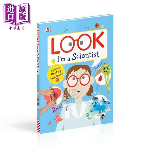 【中商原版】DK看看我是科学家 Look I’m a Scientist 儿童生活科普百科带插图文学 获奖书籍 精装 英文原版 7-12岁 商品图0