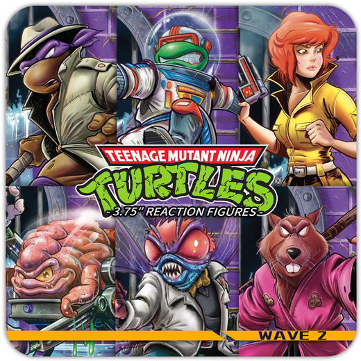 现货 Super7 忍者神龟 TMNT 挂卡 系列 Wave 2 商品图0