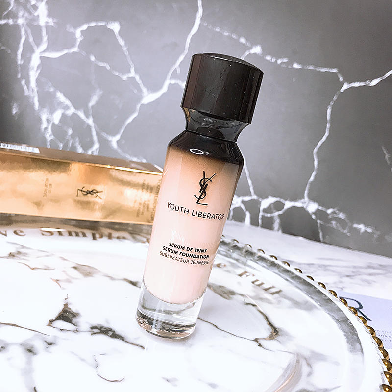 ysl圣罗兰妍活亮肌精华 逆龄女神粉底液30ml 持久遮瑕保湿 spf20