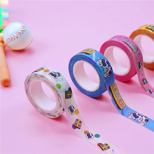 广州地铁缤纷列车和纸胶带套装(3卷/套） 商品图3