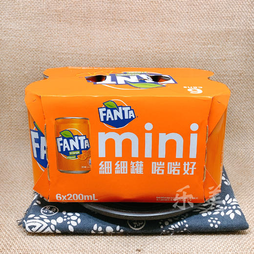 玉泉mini汽水可口可乐/雪碧/芬达200ml*6（新旧包装随机发） 商品图5