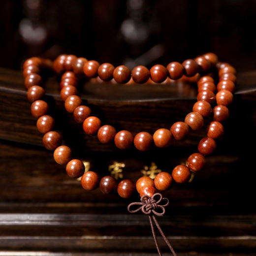 雷击枣木108颗念珠 商品图4