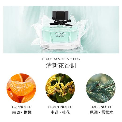 【门店直发】gucci 古驰花之舞晚香玉绿色淡香水5ml 商品图1