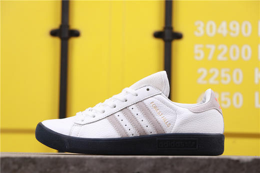 阿迪达斯/Adidas 三叶草板鞋 白黄 货号：CQ2083 尺码：36-44 ❗❗❗ adidas Forest Hills 太空竞赛 三叶草经典款板鞋 滑板鞋 商品图2