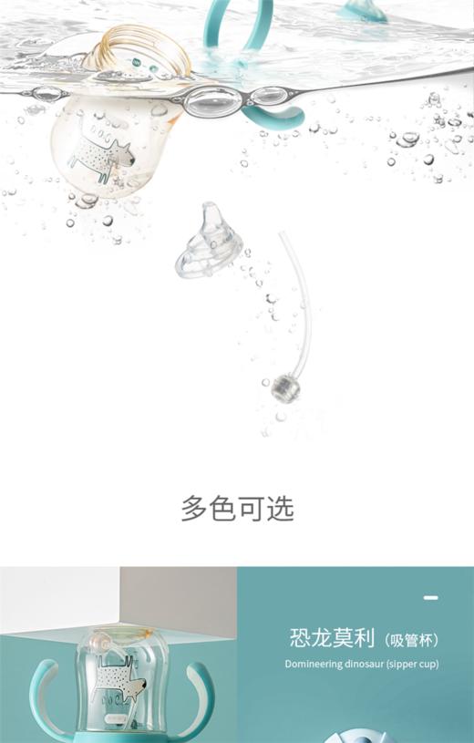 美国dexbaby宝宝吸管学饮杯鸭嘴杯 PPUS水杯260ml  两色可选JPY带授权招加盟代理 商品图11