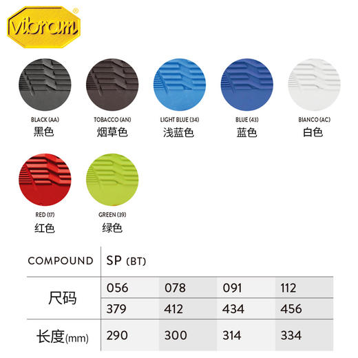 意大利韦伯Vibram橡胶鞋底2094 商品图5