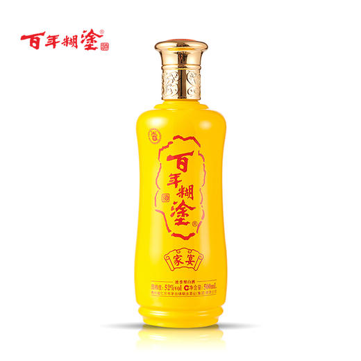 百年糊涂家宴浓香型白酒52度500ml 商品图6