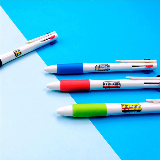 广州地铁列车四色笔 （红、绿、蓝、黑） 商品图6
