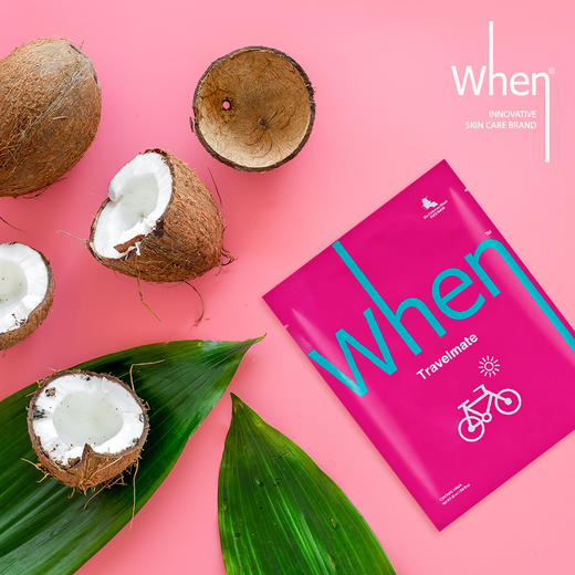 韩国when面膜5片补水保湿提亮肤色深层清洁生物纤维面膜官方正品 商品图2