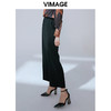 VIMAGE纬漫纪秋季新款通勤职业垂感舒适直筒西装裤长裤女显瘦V1405007 商品缩略图2