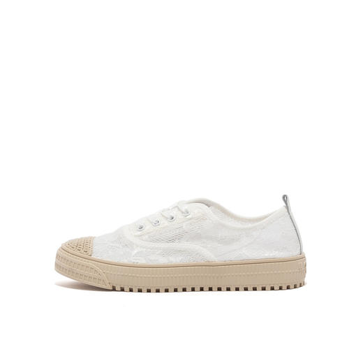 商场同款 | Safiya/索菲娅春季透气时尚蕾丝渔夫鞋单鞋SF01112304 商品图5