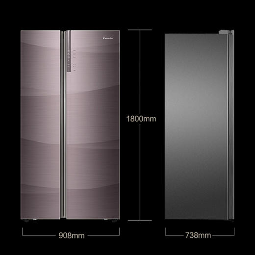 海尔（202443）Casarte卡萨帝冰箱 对开门冰箱 双变频风冷无霜 家用嵌入式双开门冰箱 智能WIFI电冰箱BCD-643WDCPU1 商品图1