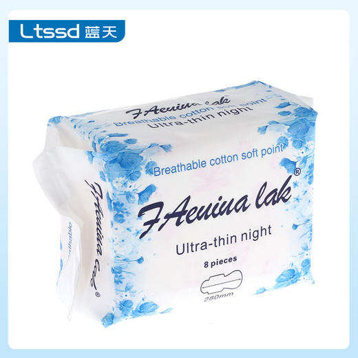 花缪蕾Faeuiua lak超薄夜用卫生巾280mm（21001028）【21001028】 商品图0