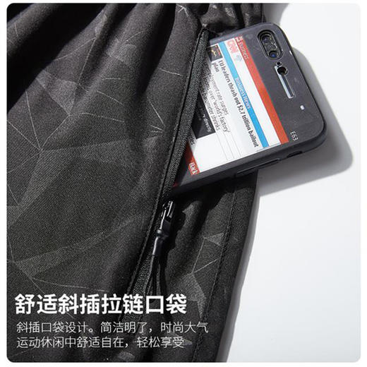 SS-K09男士冰丝五分裤薄款宽松中裤速干运动沙滩裤 商品图2