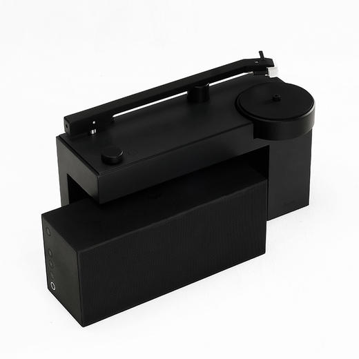 嘿哟HYM-DUO潮品黑胶唱片机蓝牙音箱语音控制便携创意智能电唱机 商品图7