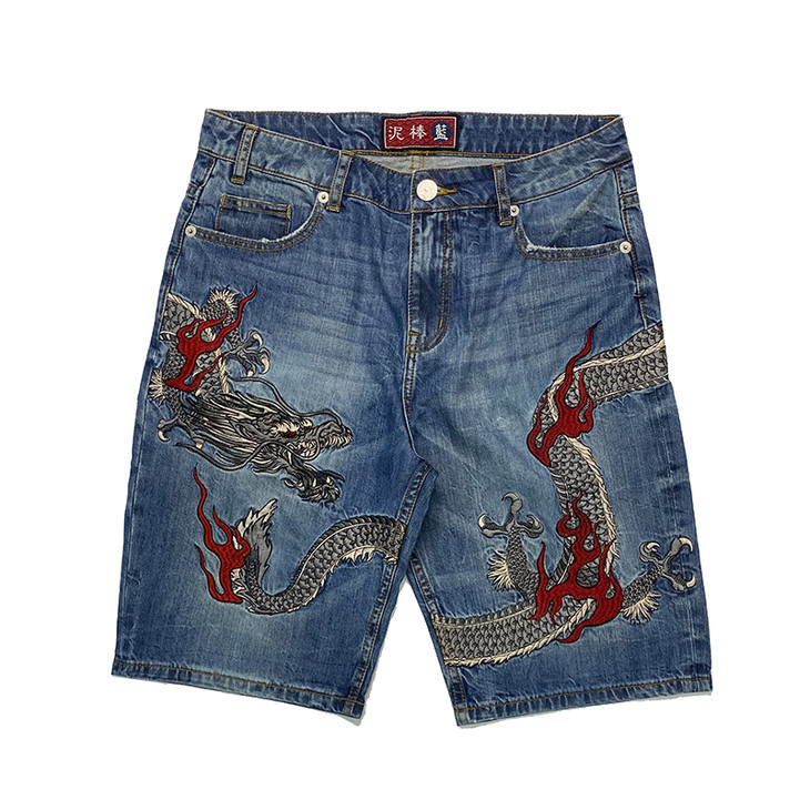 oniarai鬼洗泥棒蓝牛仔短裤鬼洗牛仔短裤福袋