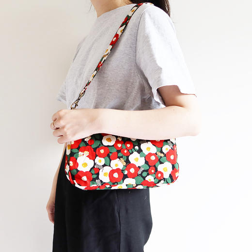 HUJI祤集Butter单肩包风の花茶花小猫 商品图4