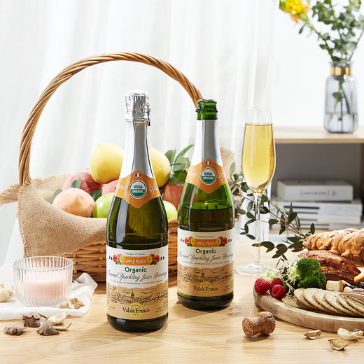 法国原瓶进口起泡果汁 有机无醇 90%果汁含量 商品图4