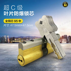 〖A327〗超C级防爆锁芯95中