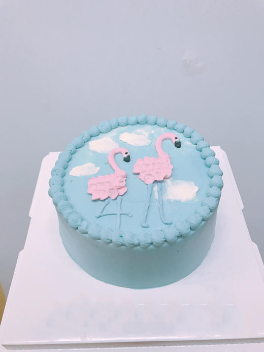 狮子家-火烈鸟生日蛋糕 纪念日蛋糕 聚会 仪式感必备 商品图0