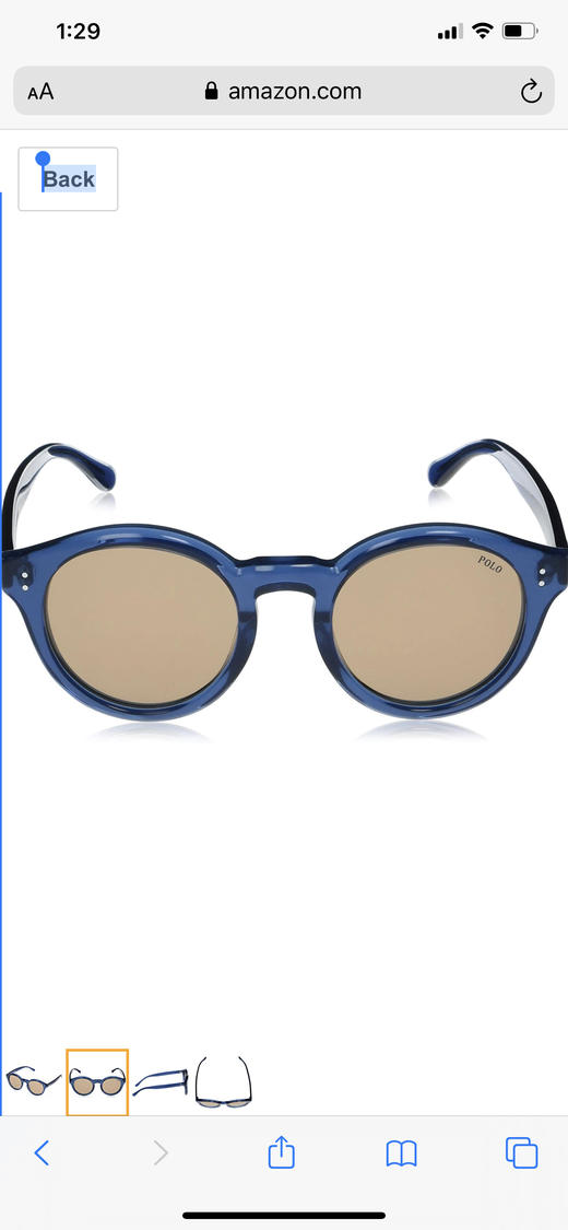 孤品Polo 2020新款太阳镜女款 透明框 果冻色正品保真 商品图6