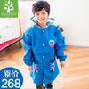 男女 儿童雨衣 带书包位 雨披小学生雨衣 绿色环保无气味 商品缩略图1