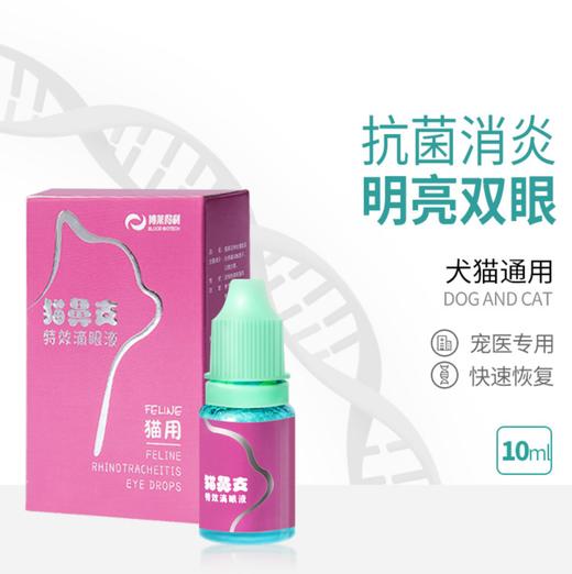 博莱得利 怡目净 猫咪专用猫鼻支滴眼液  10ml 商品图0