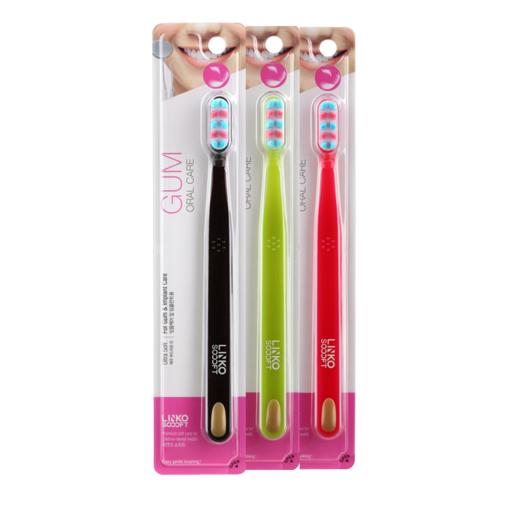 LINKO成人儿童牙刷 3款刷头 牙龈敏感正畸友好 商品图13
